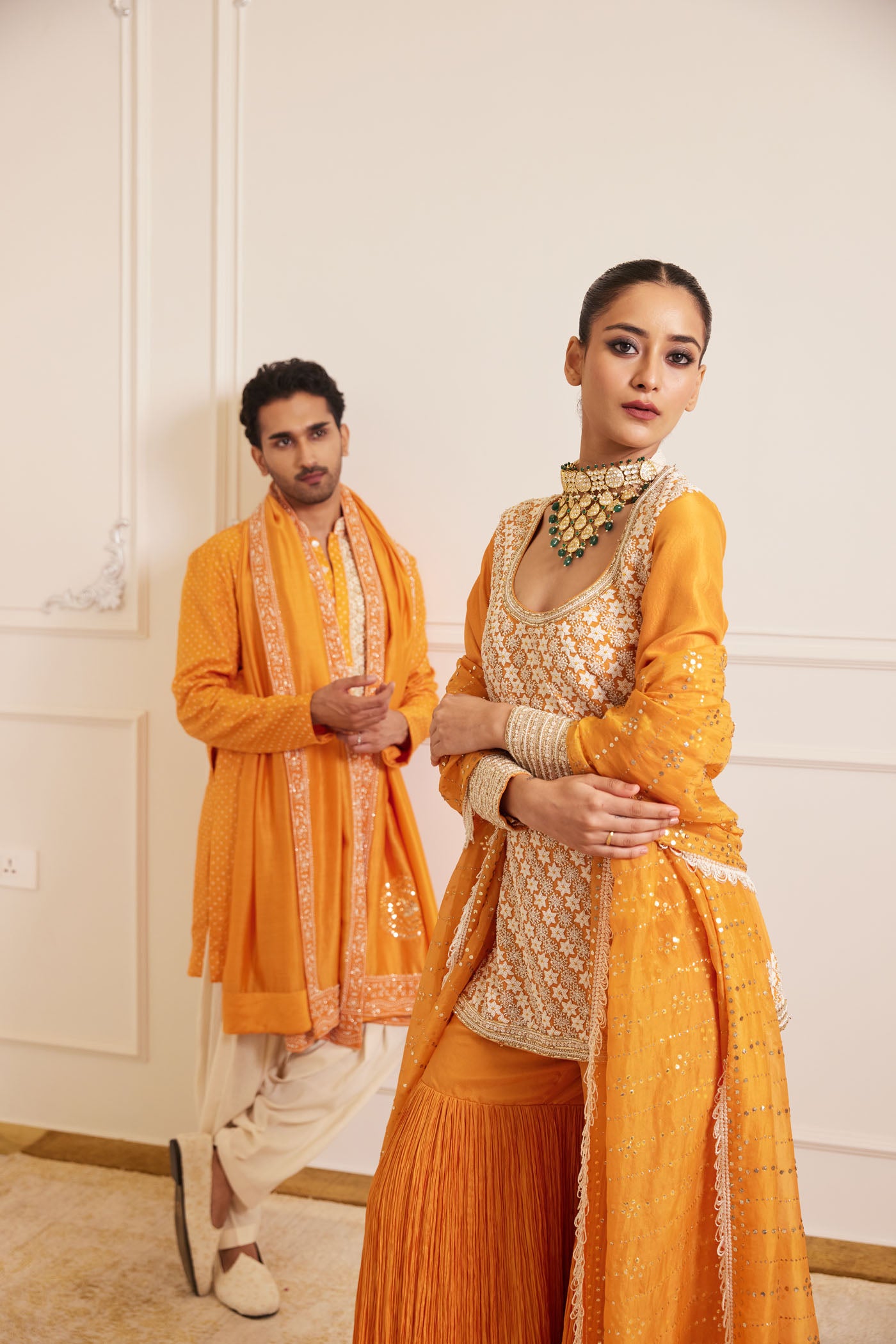 Heritage Bandhani Kurta