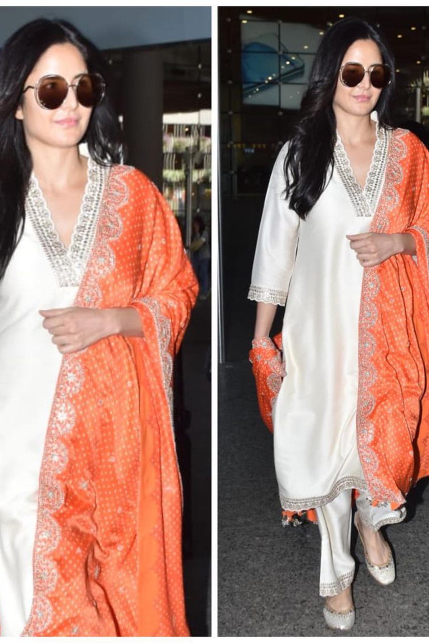 White Silk Kurta Set