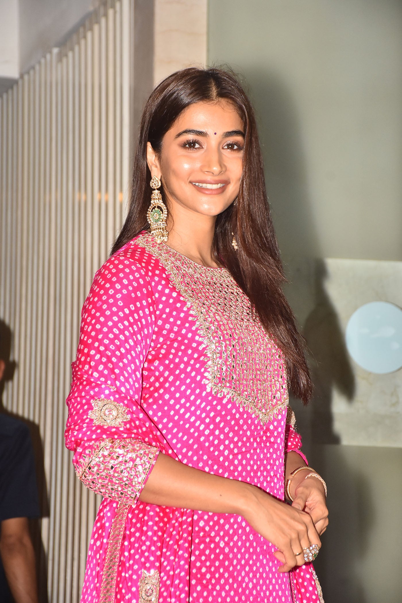 Pink Bandhani Sharara Set