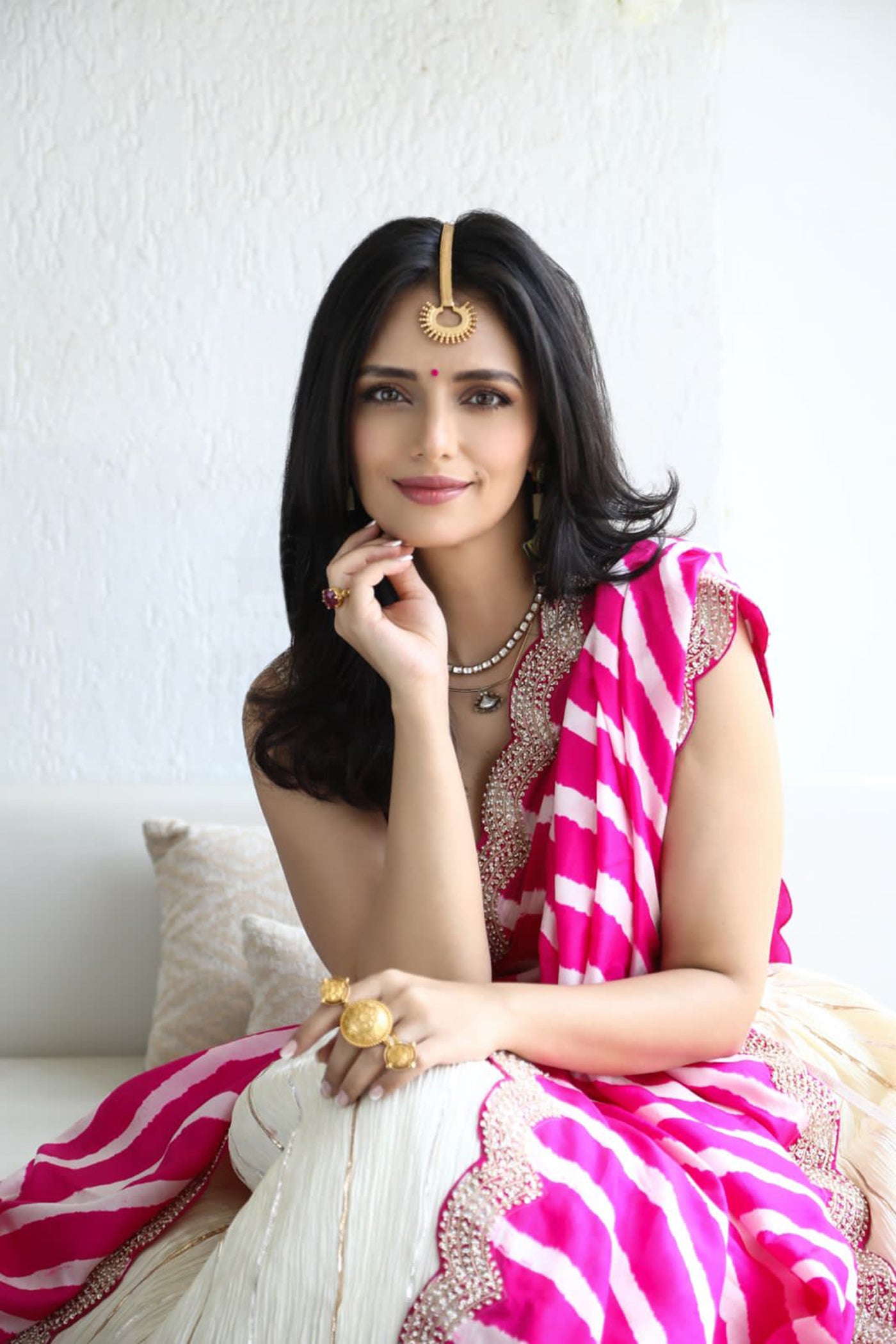 Off White Lehenga Set