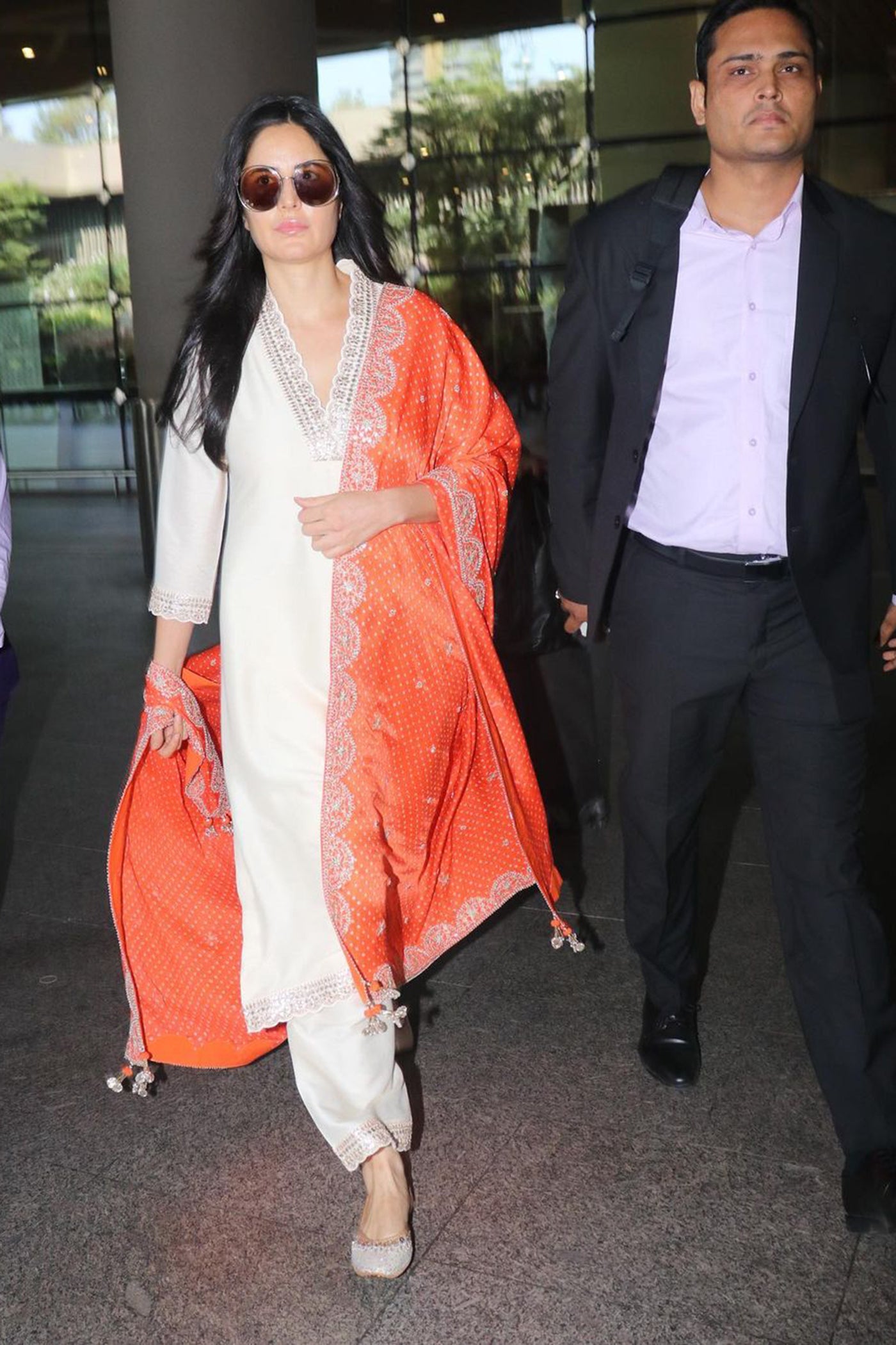 White Silk Kurta Set