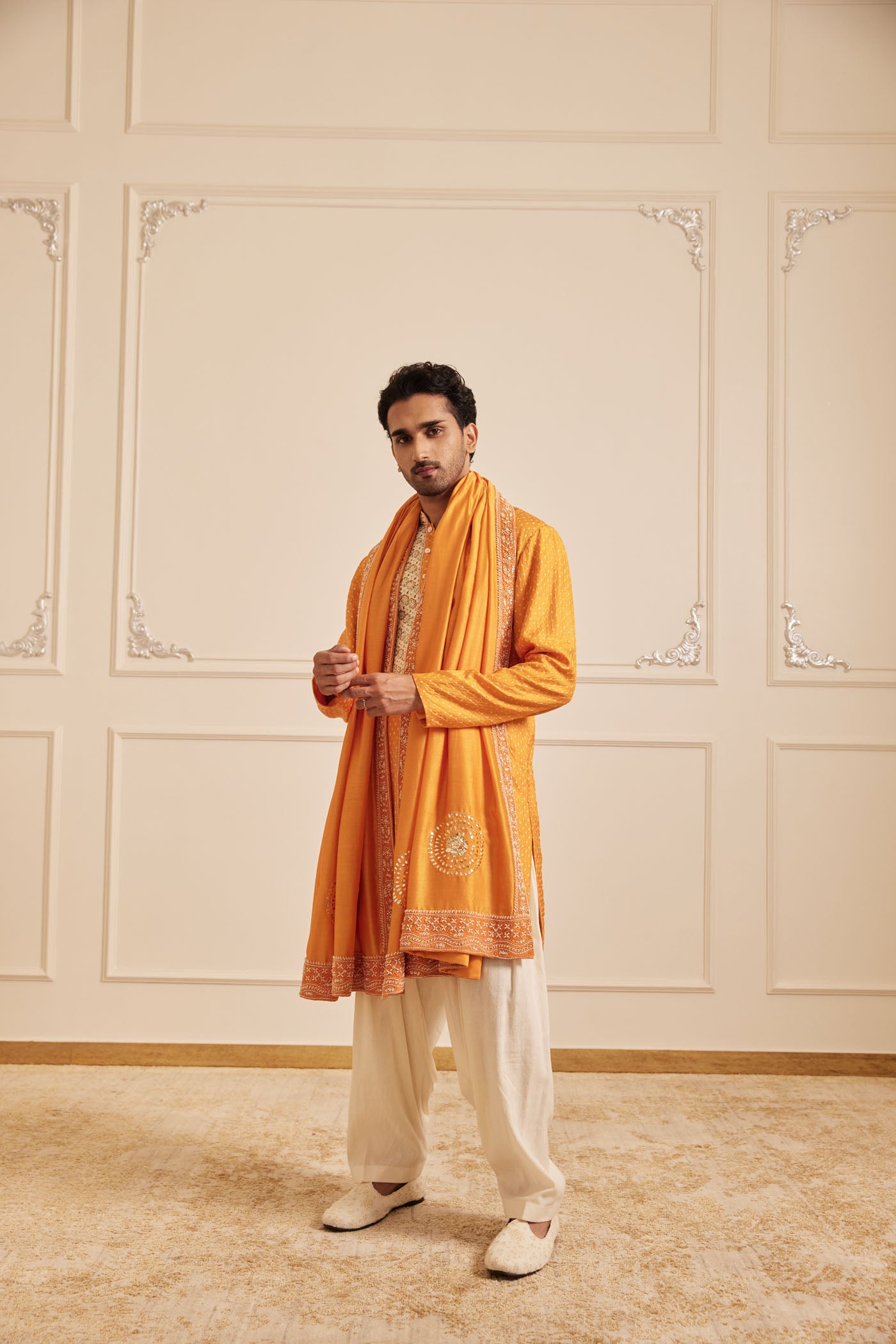 Heritage Bandhani Kurta