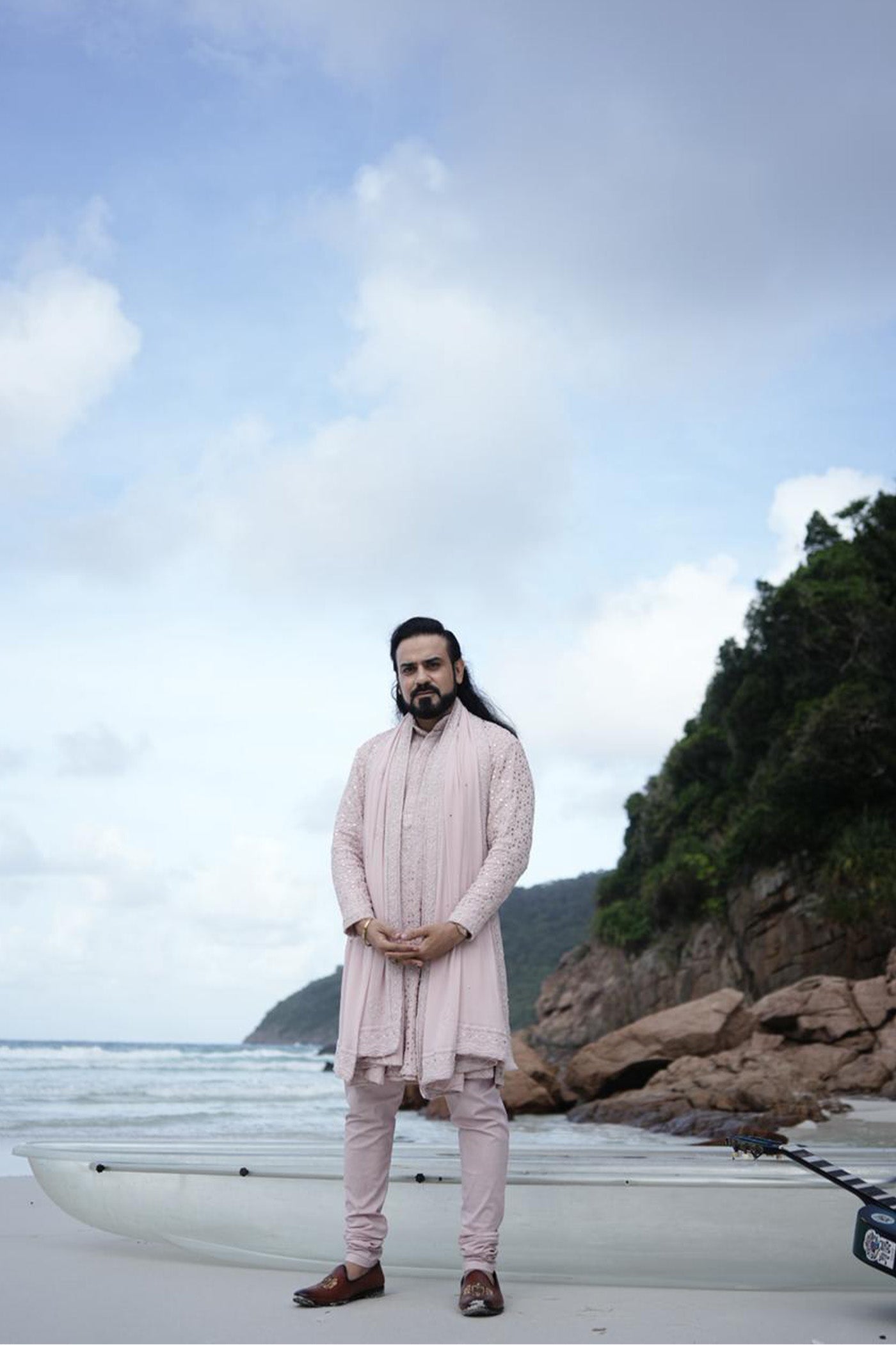 KAMAL CHAWLA In Blush Kurta Set