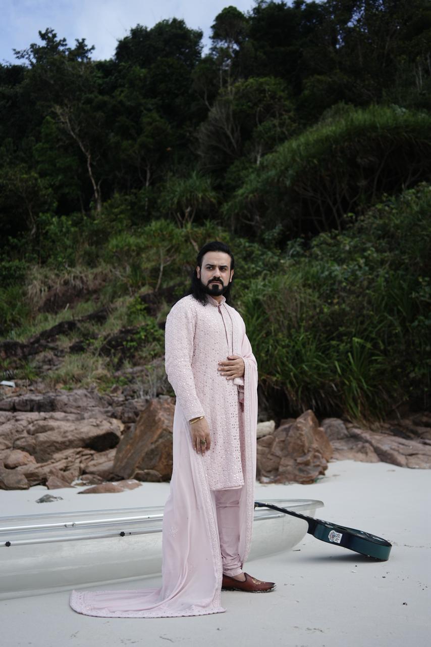 KAMAL CHAWLA In Blush  Kurta Set