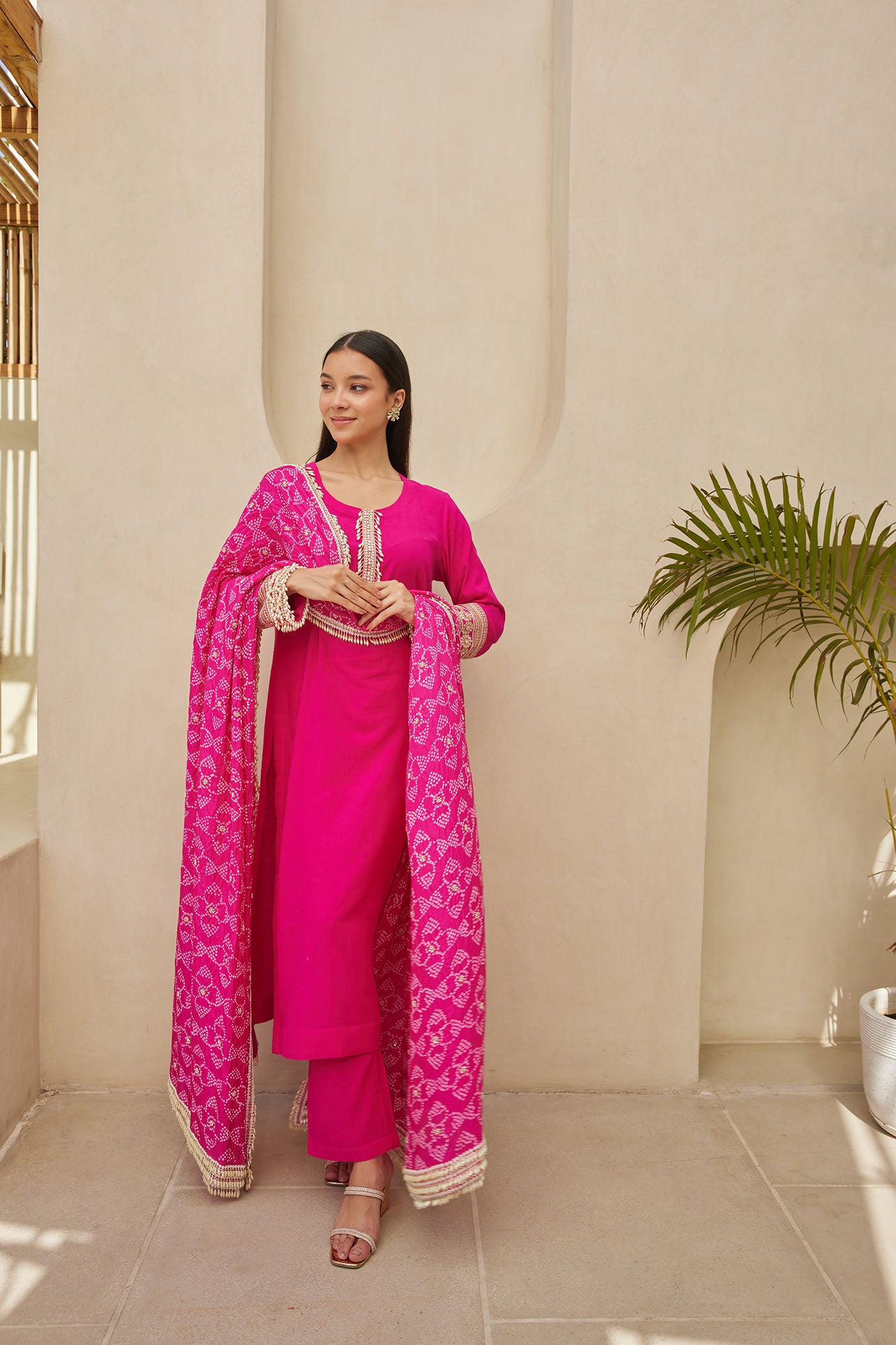 Pink Kurta Set
