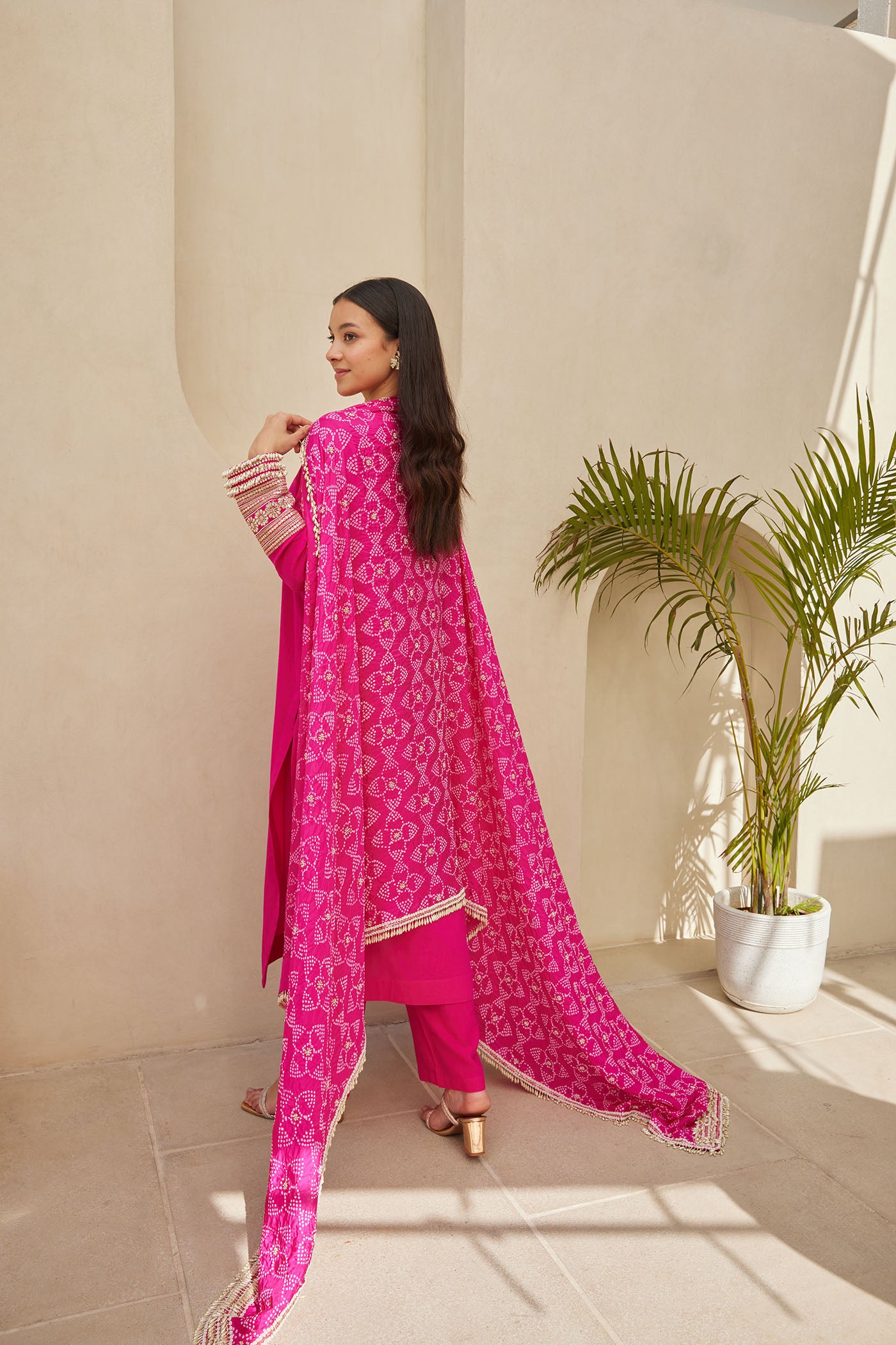 Pink Kurta Set