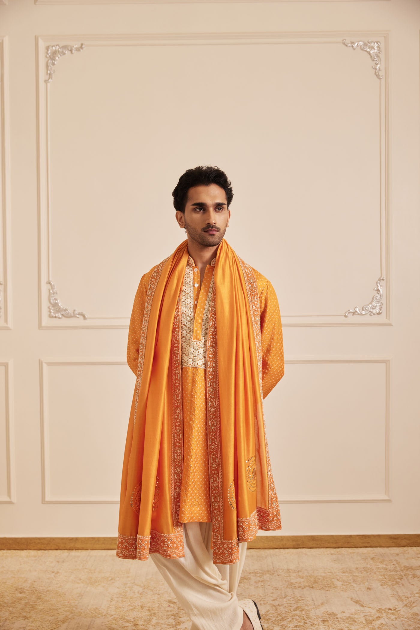 Heritage Bandhani Kurta