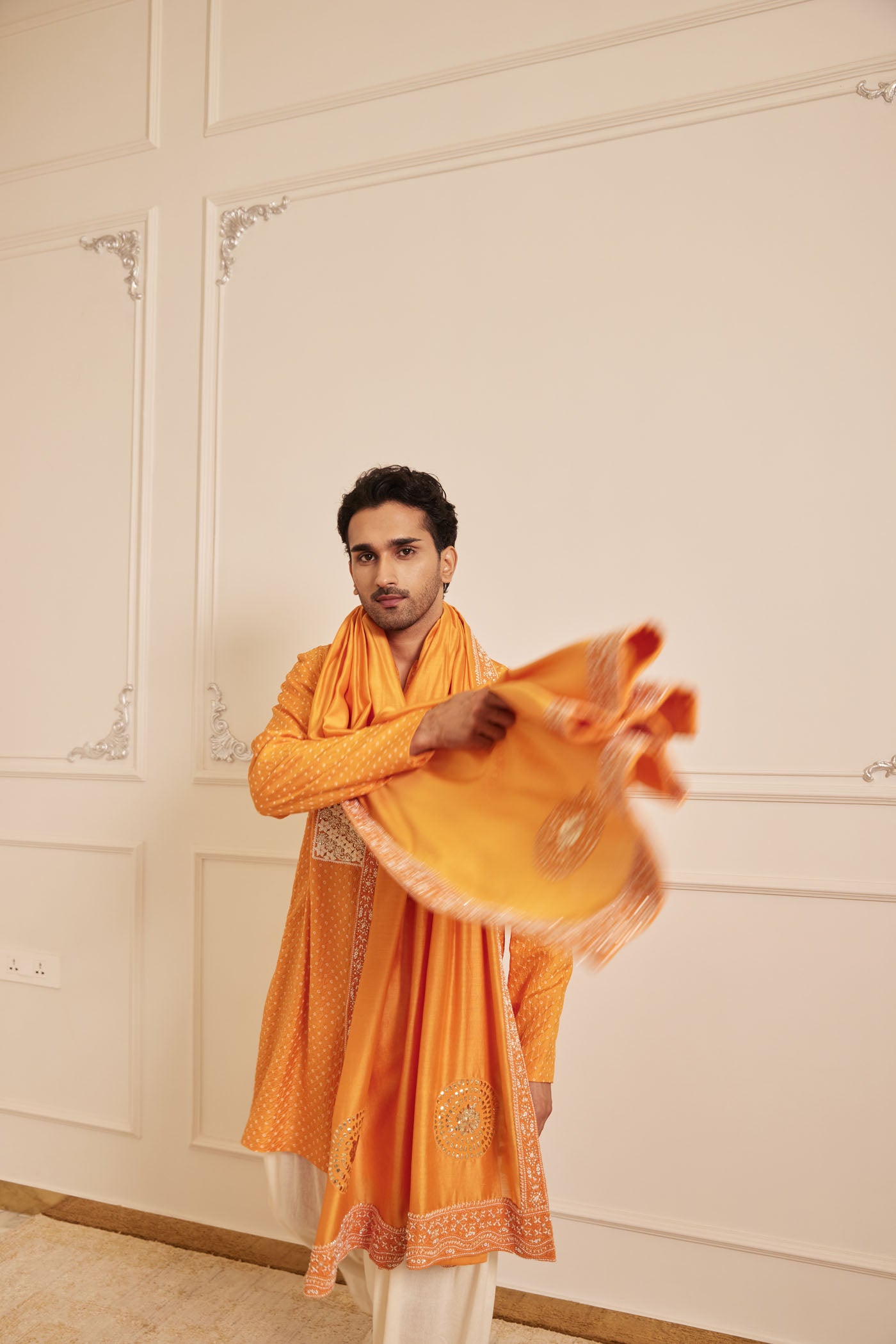 Heritage Bandhani Kurta