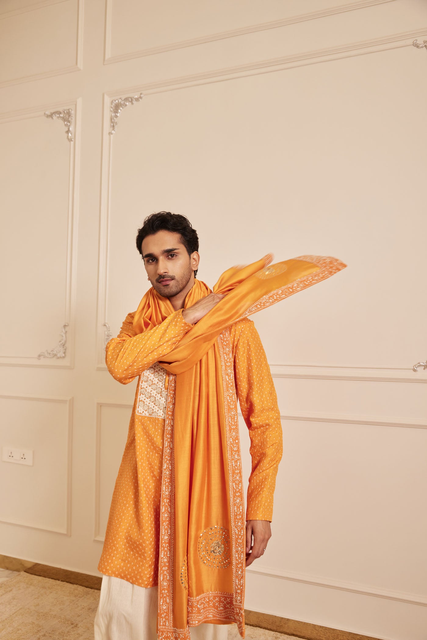 Heritage Bandhani Kurta
